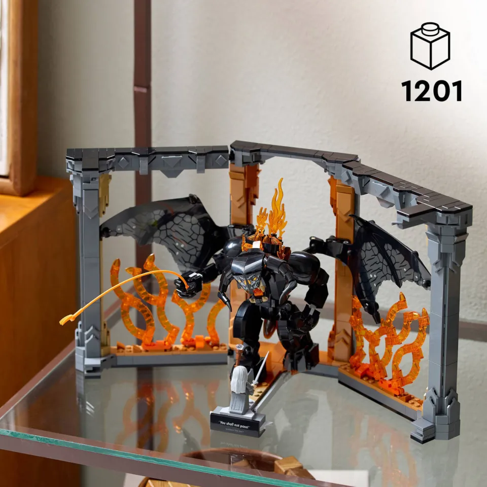 Lego Icons Boekensteun: The Lord of the Rings – Balrog Set 10367, foto 4