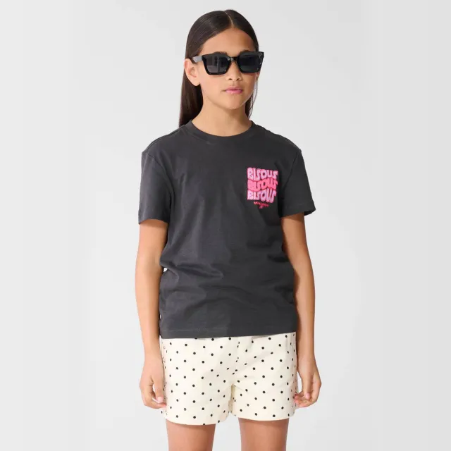 Shoeby t-shirt donkergrijs