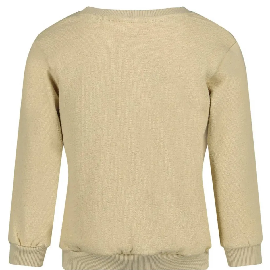 Sturdy sweater beige/oranje Chasing trails, foto 3