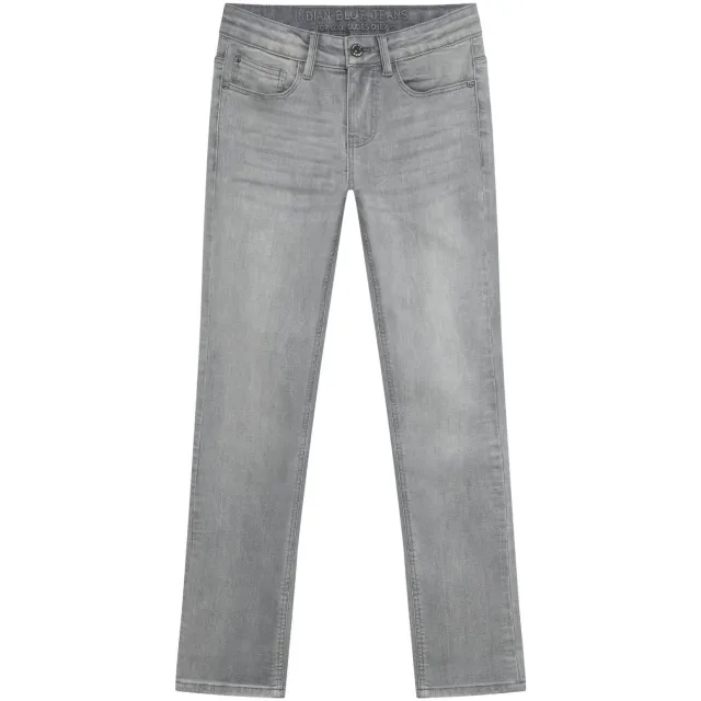 Indian Blue Jeans straight leg jeans - lichtgrijs Light Grey denim
