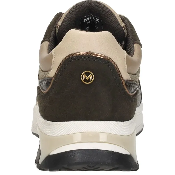 Mexx Portia Love lage sneaker donkerbruin, foto 4