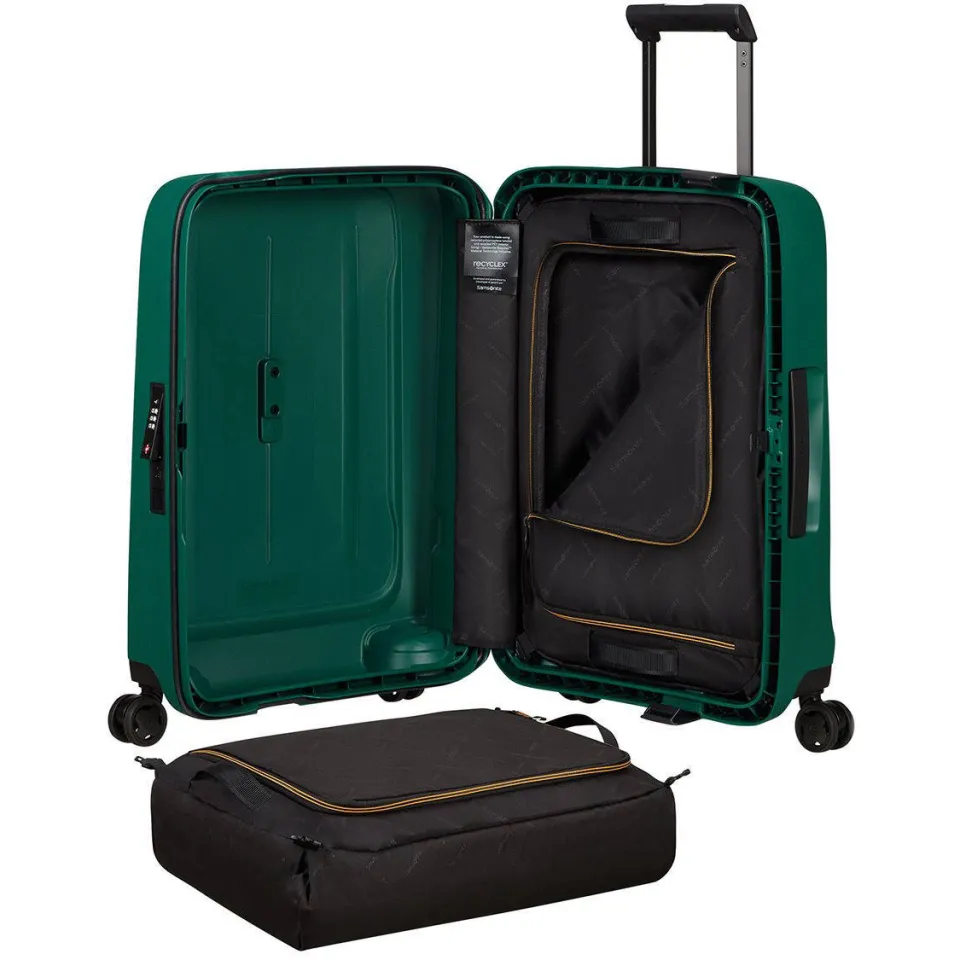 Samsonite Essens handbagagekoffer donkergroen, foto 3