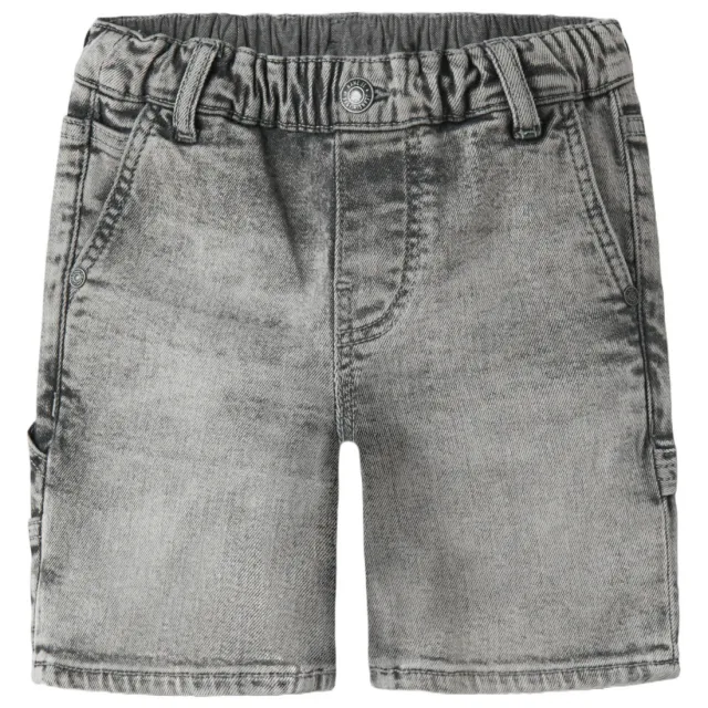 NAME IT MINI NMMBEN denim korte broek grijs, foto 2