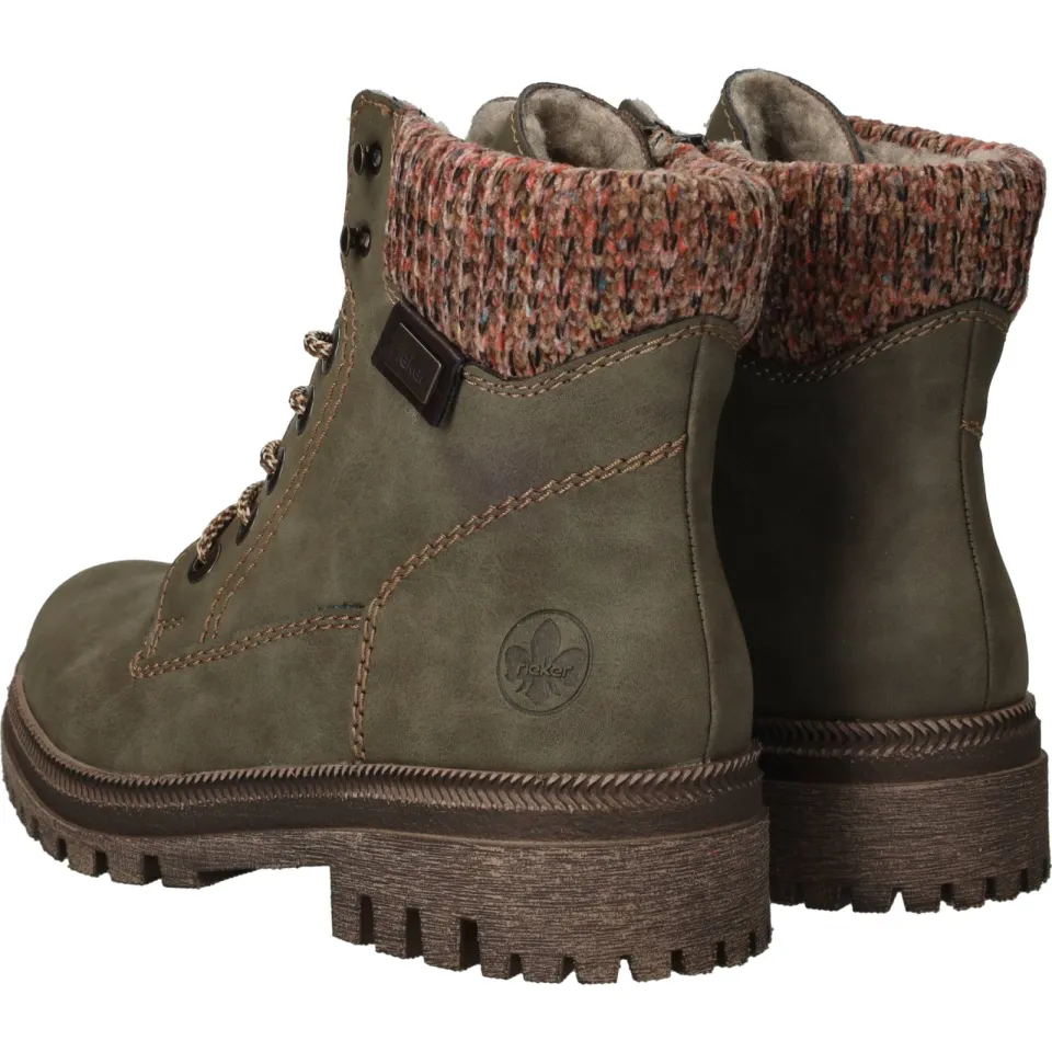 Rieker Booties Y7621 groen, foto 6