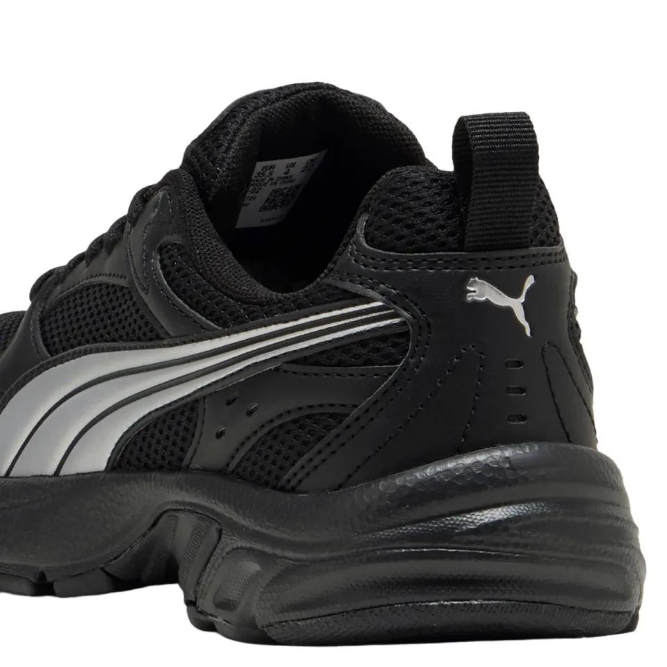 Puma Milenio Tech sneakers zwart/zilverkleurig, foto 6