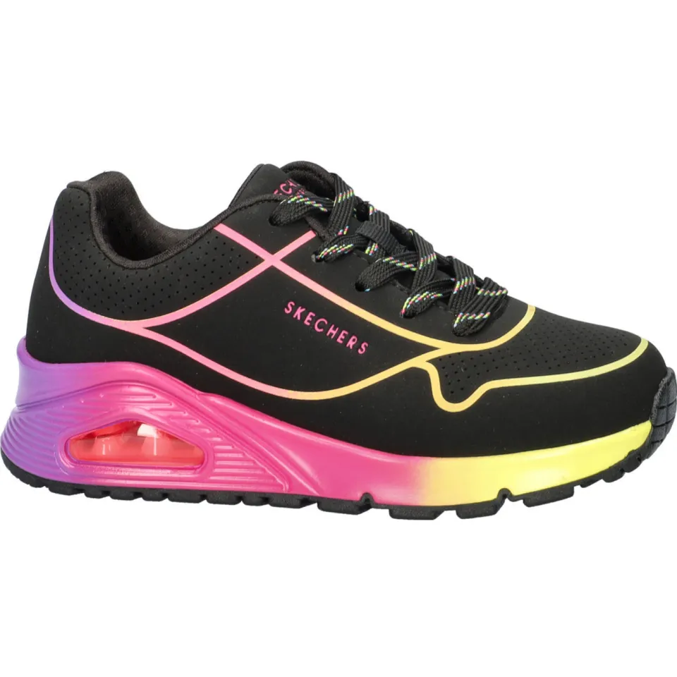 Skechers Uno Gen 1 sneakers zwart multi, foto 7