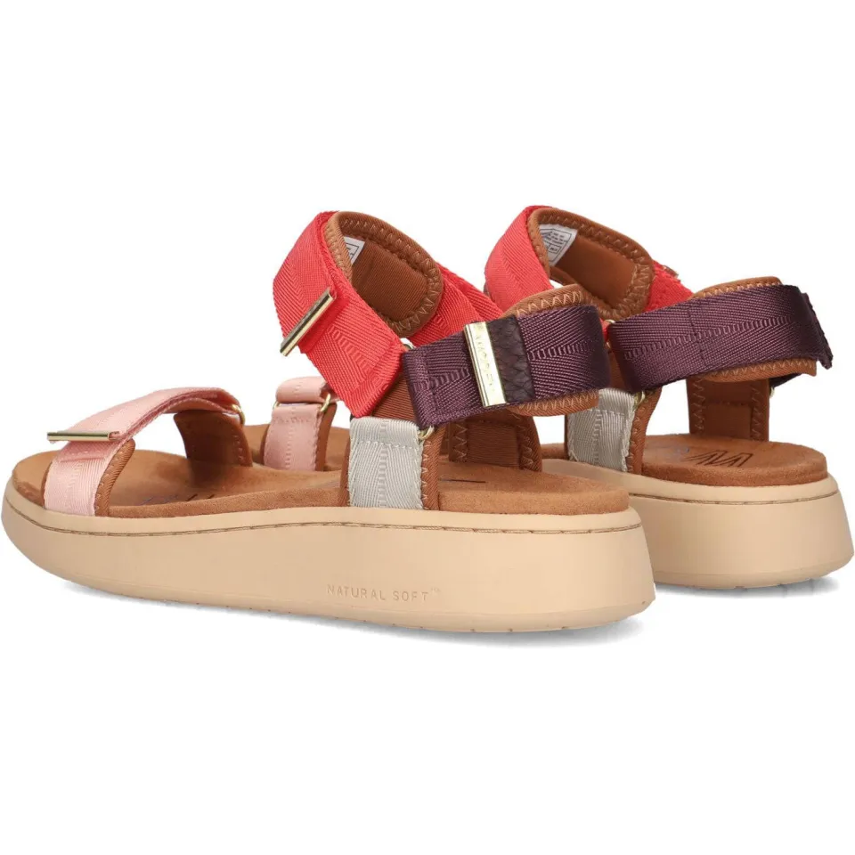 Woden Sandalen Line Multi, foto 2