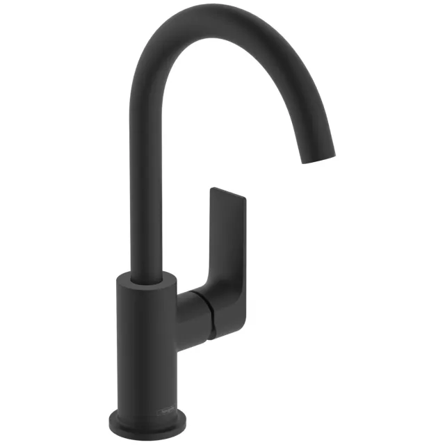 Hansgrohe Rebris E eengreeps wastafelmengkraan 210 mat zwart