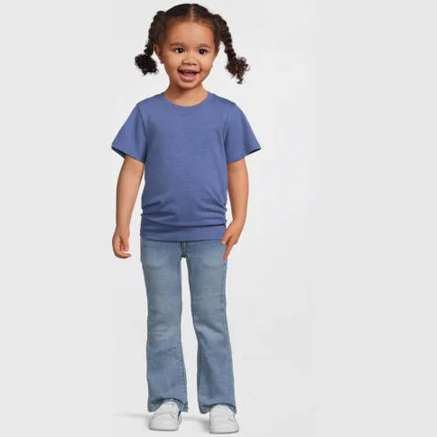 Anytime T-shirt blauw melange, foto 4