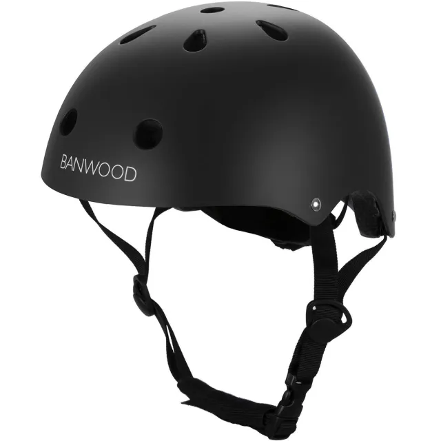 Banwood fietshelm zwart
