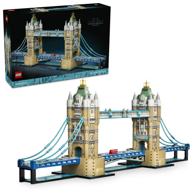 Lego Architecture Tower Bridge Bezienswaardigheid Set 21067, foto 2