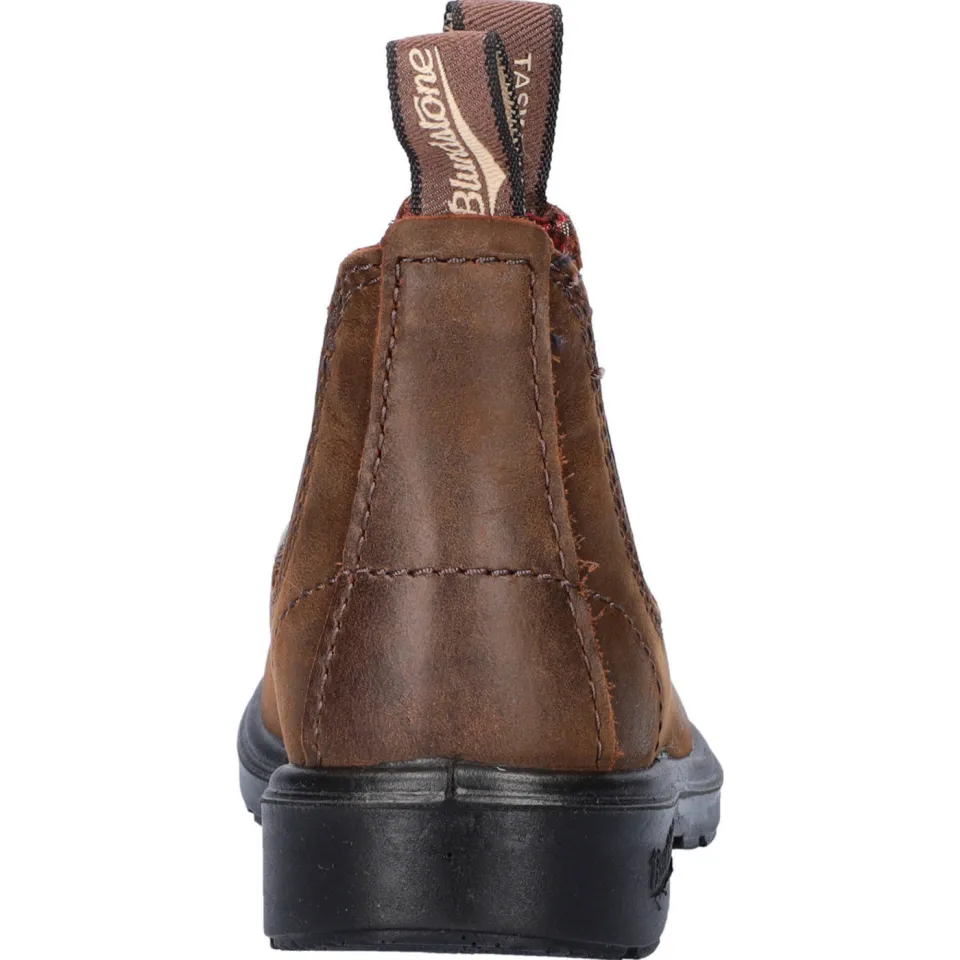 Blundstone 1468 nubuck chelsea boots bruin, foto 4