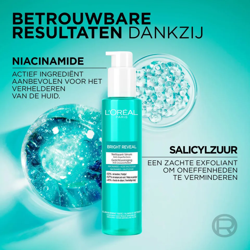 L'oréal Paris Bright Reveal Dark Spot gezichtsreiniger, foto 6