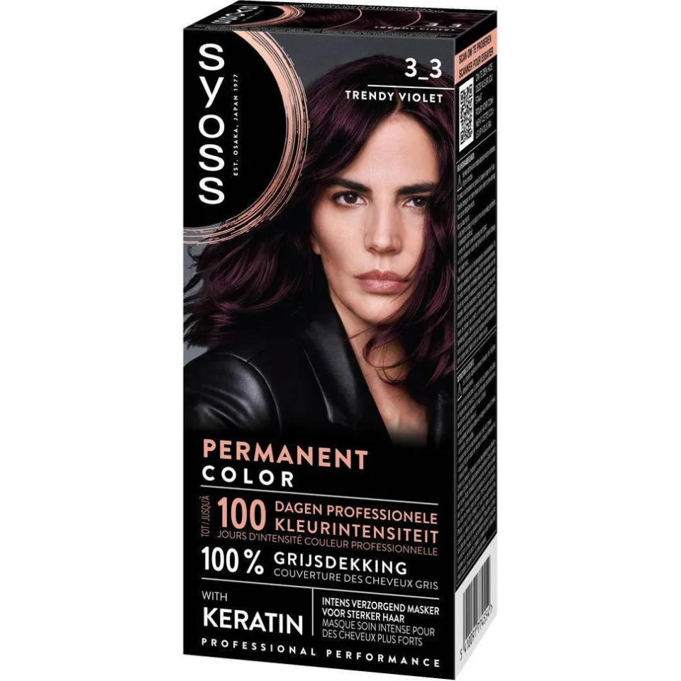 Syoss Color 3-3 trendy violet, foto 5