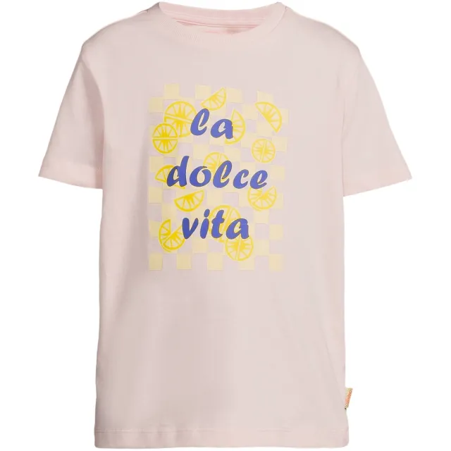 Orange Stars T-shirt lichtroze