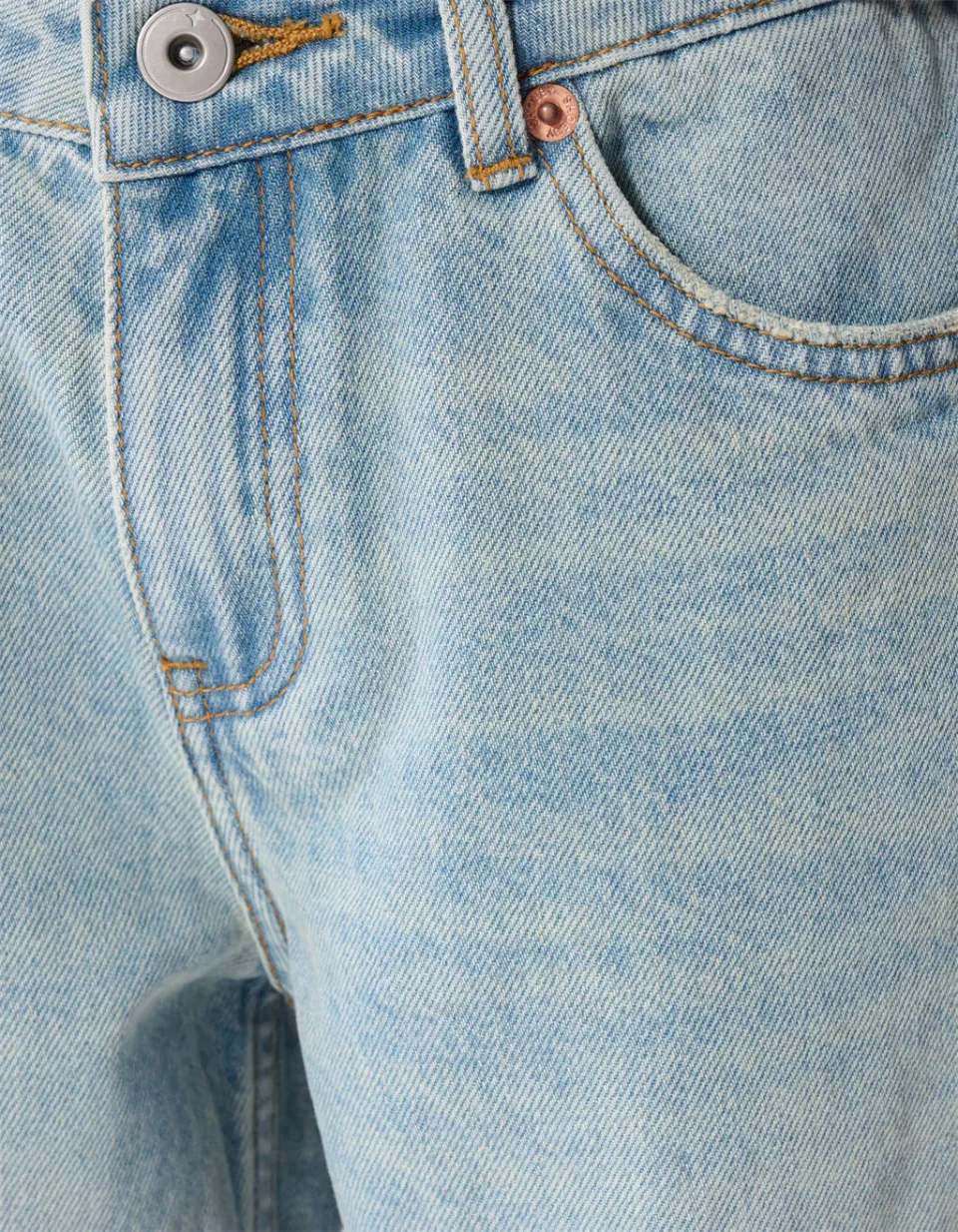 Shoeby baggy jeans - lichtblauw, foto 5