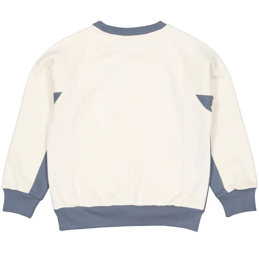 LEVV sweater met tekst - ecru, foto 2