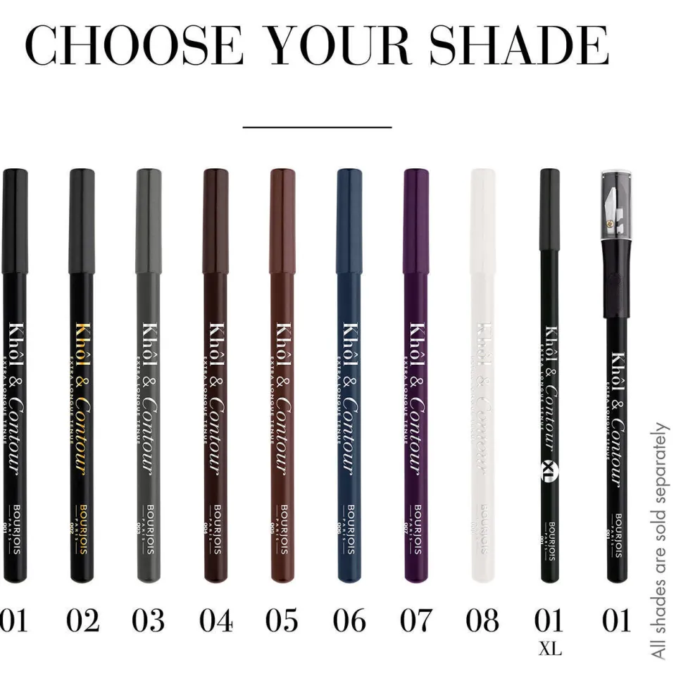 Bourjois Khôl & Contour oogpotlood 002 Ultra Black, foto 5