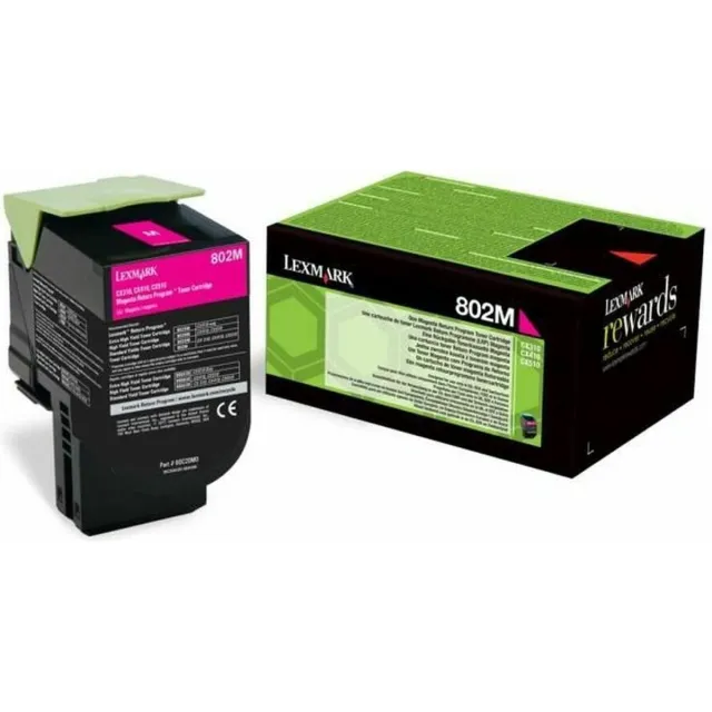 Lexmark 802M Toner Magenta, 1k