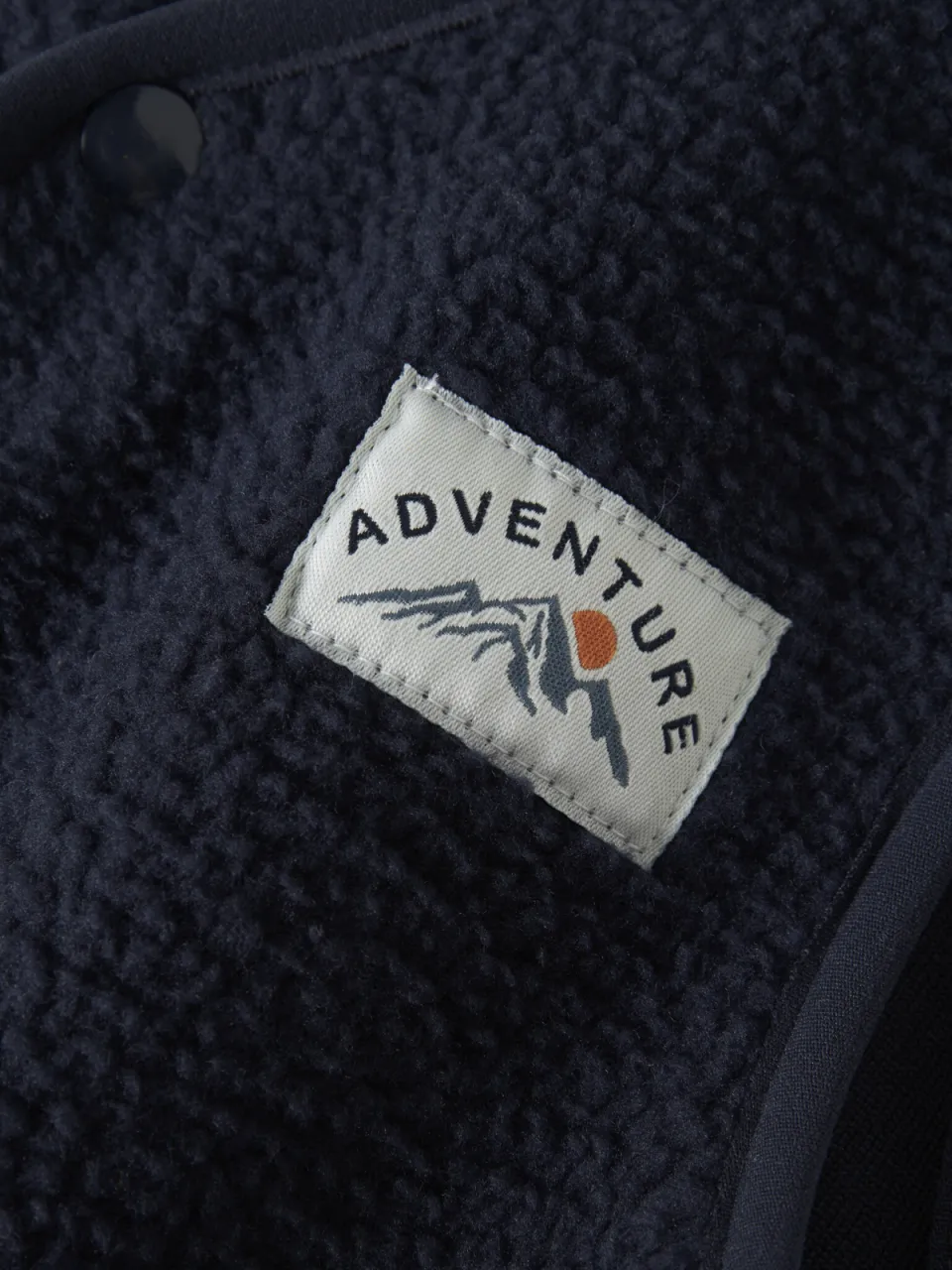 NAME IT MINI teddy gilet - donkerblauw, foto 3