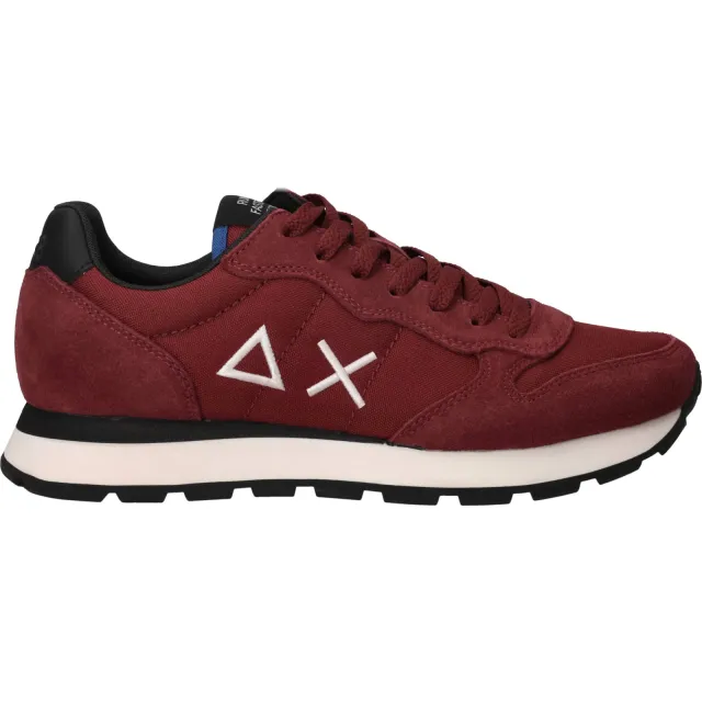 Sun68 Tom Solid lage sneakers bordeaux Rood