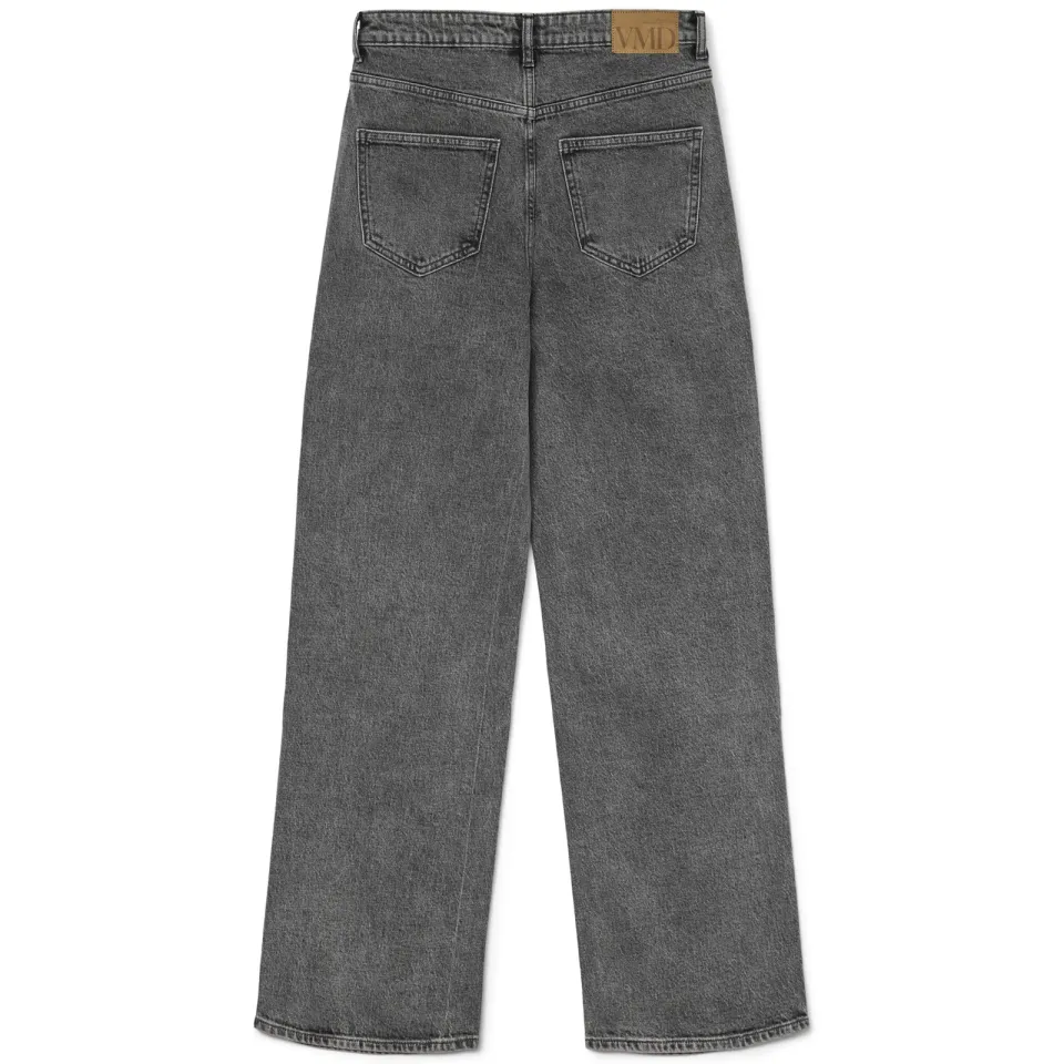 Vero Moda high waist wide leg jeans VMTESSA grey denim, foto 3