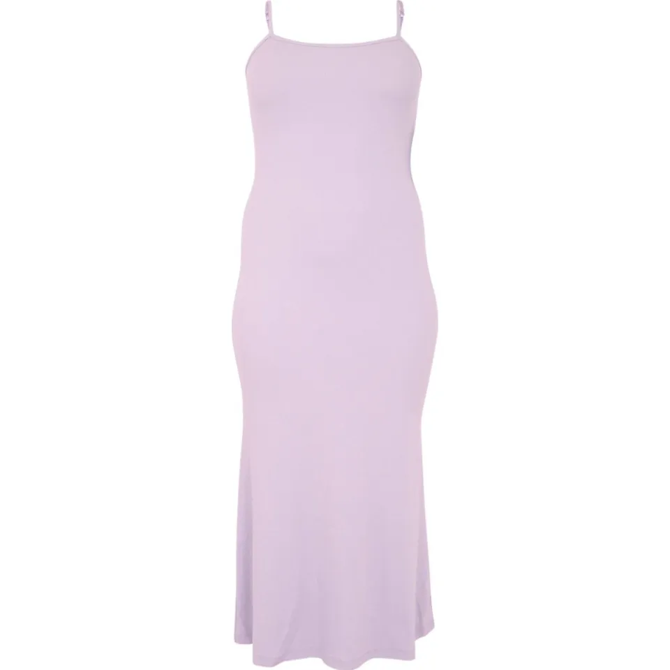 Yoek Lounge bodycon maxi jurk lila, foto 2