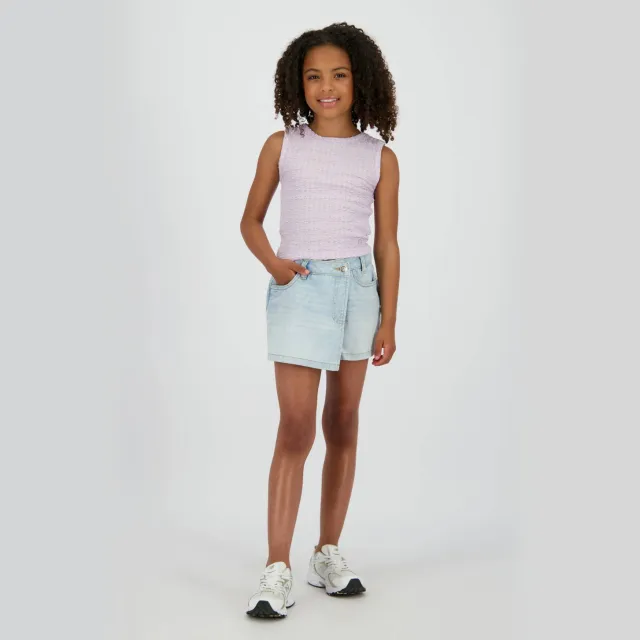 Raizzed Granada denim skort lichtblauw Light Blue Stone