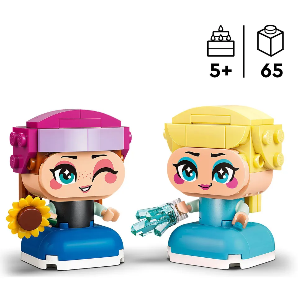 Lego Disney Mini Anna en Elsa Bouwbaar Speelgoed 43284, foto 4