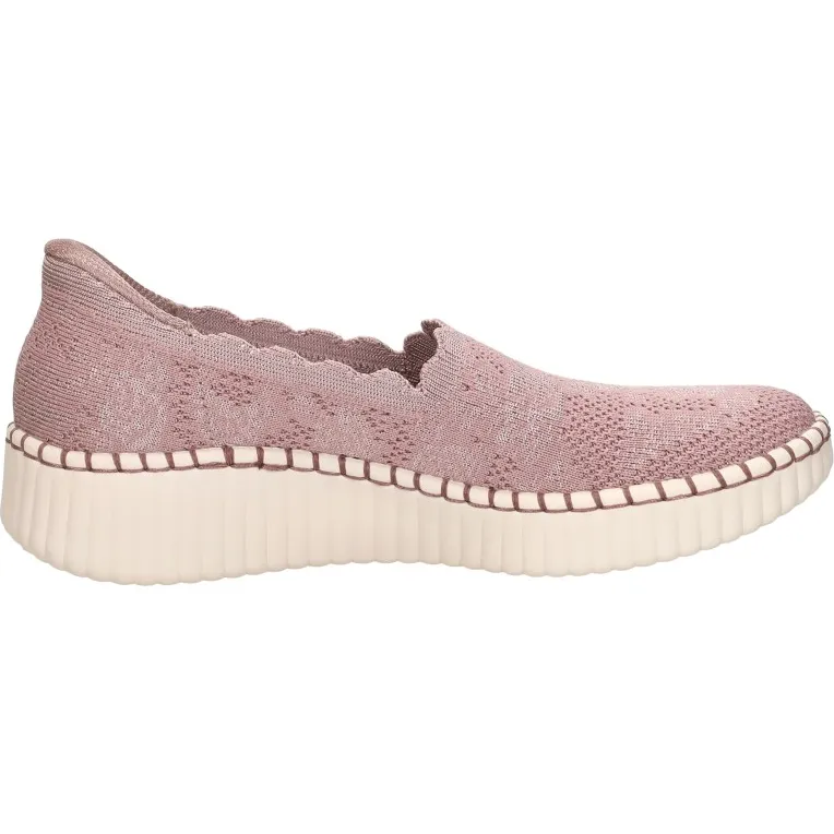 Skechers Slip-Ins Wilshire Blvd instappers roze