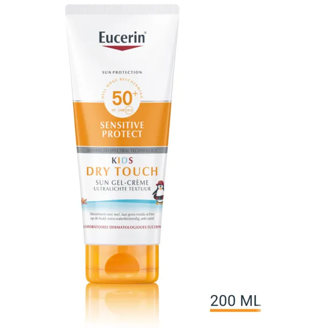 Eucerin Sun Sensitive Protect Dry Touch Kids Gel-Crème SPF50+ 200 ml