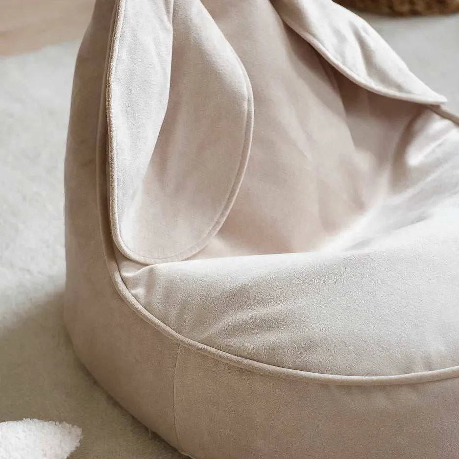 Wigiwama Vergrijsd Beige Konijnenzitzak, foto 6
