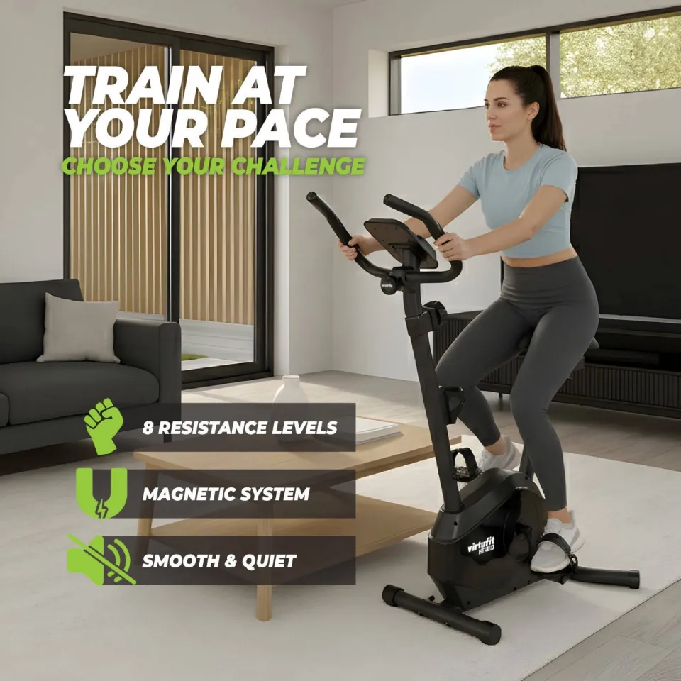 Virtufit HTR100 hometrainer zwart, foto 2