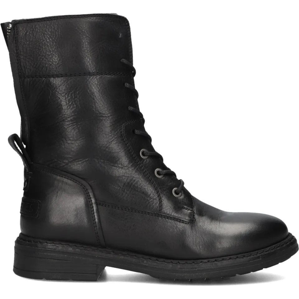Shabbies Amsterdam Duck Lacey New veterlaars zwart Black