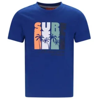 TYGO & vito jersey T-shirt blauw Kobatlblauw
