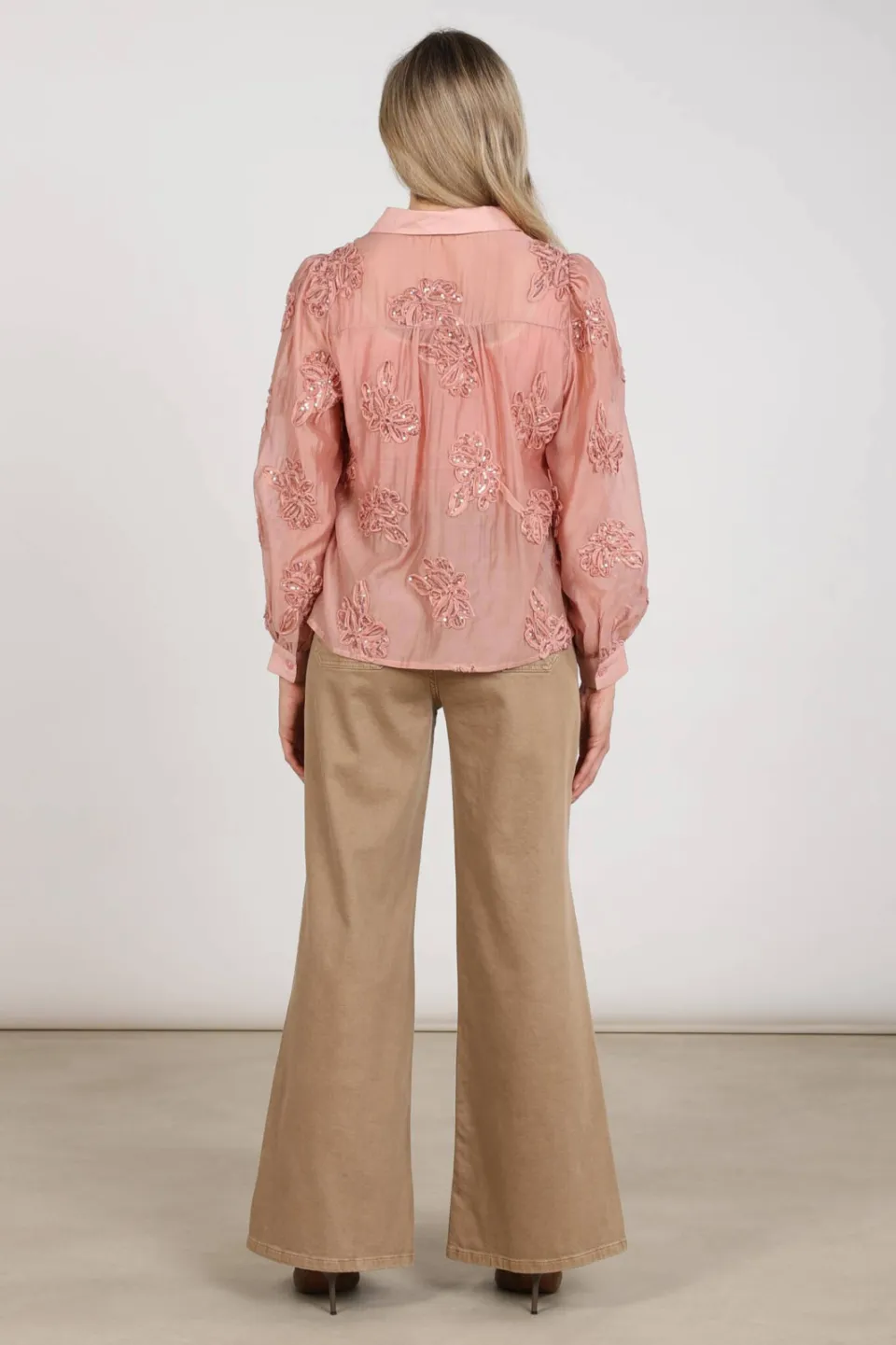 NUKUS Antonella blouse roze, foto 7