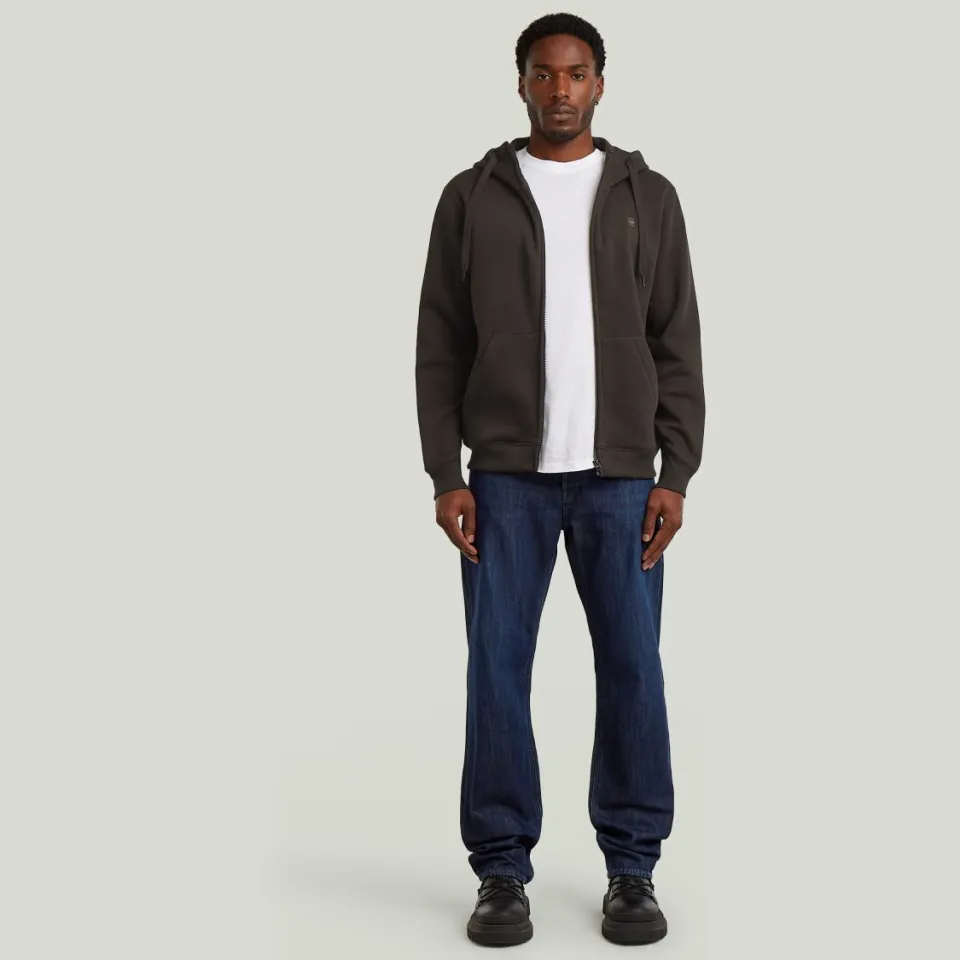G-Star Dakota Regular straight leg jeans worn in midnight, foto 2