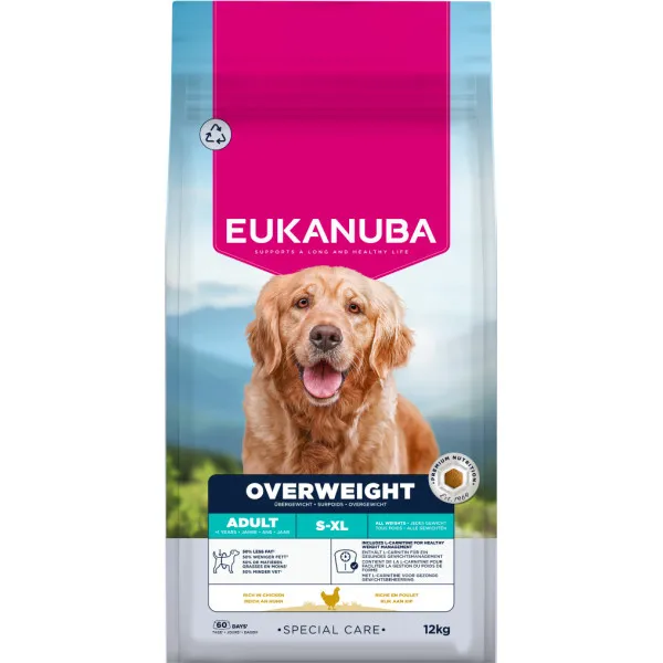 Eukanuba Special Care Adult Overweight hondenvoer 12 kg