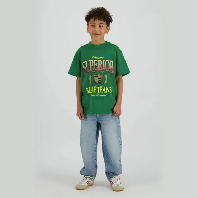 Vingino T-shirt groen met print