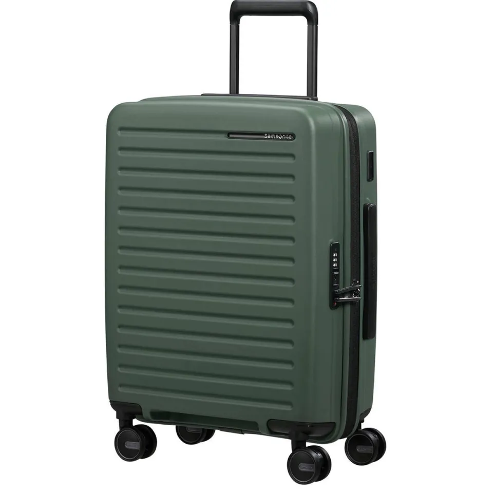 Samsonite Restackd handbagagekoffer 55 cm groen, foto 6
