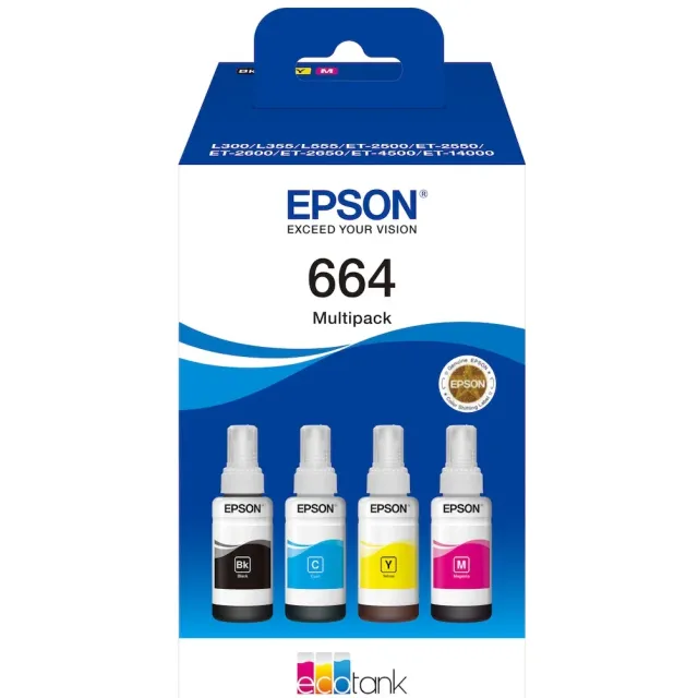 Epson 664 EcoTank inkt multipack zwart, foto 2