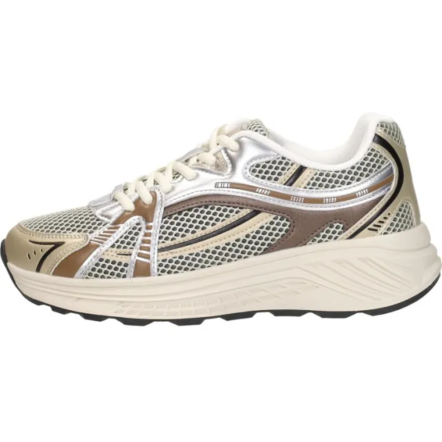 Sub55 lage sneakers goudkleur, foto 2
