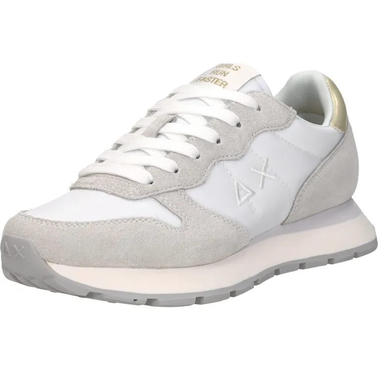 Sun68 Ally Gold Silver lage sneaker wit, foto 5