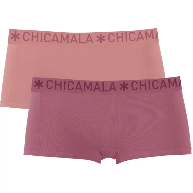Muchachomalo Meisjes 2-pack Boxershorts roze