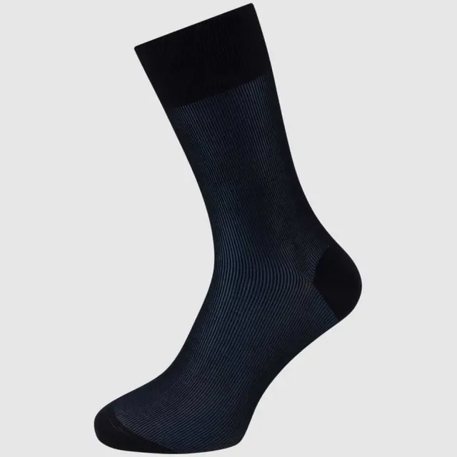 Falke Fine Shadow sokken donker marine, foto 2