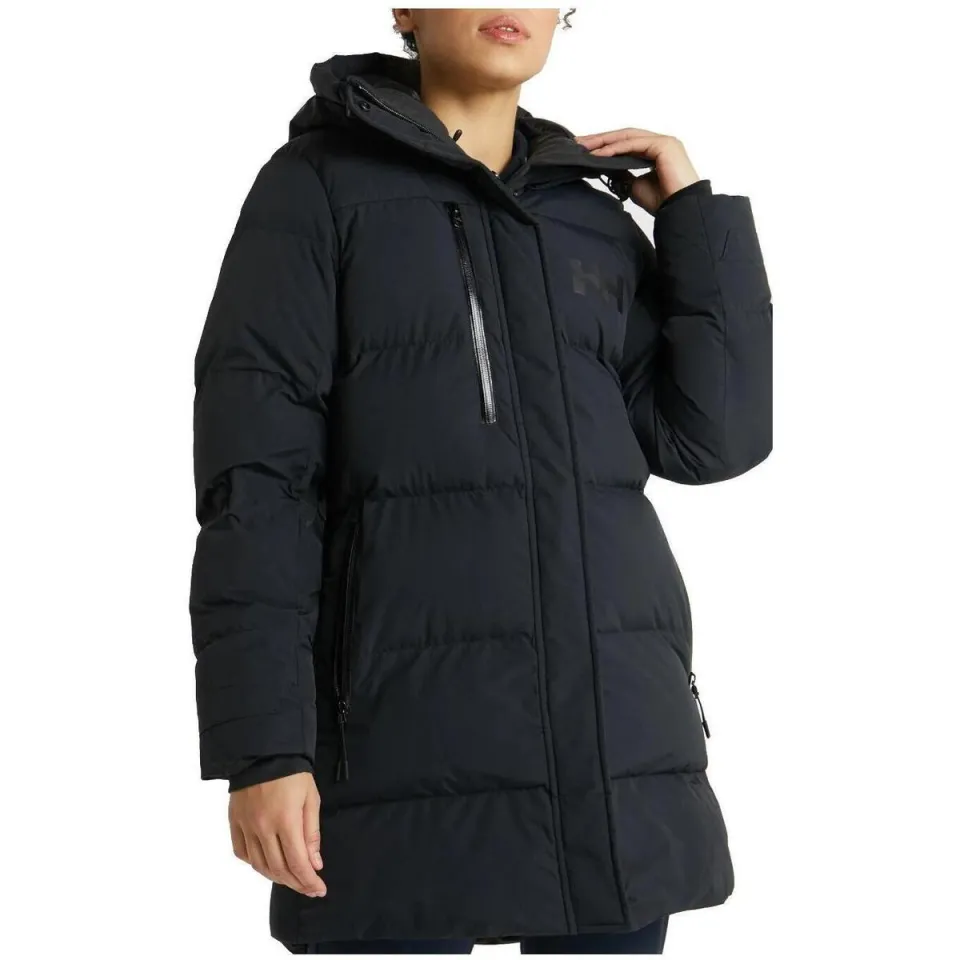 Helly Hansen Adore Puffy Parka lange jas zwart
