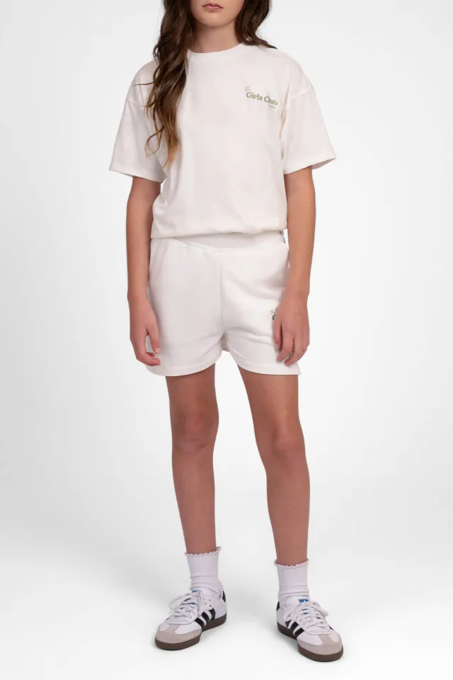 Nik & Nik sweatshort wit