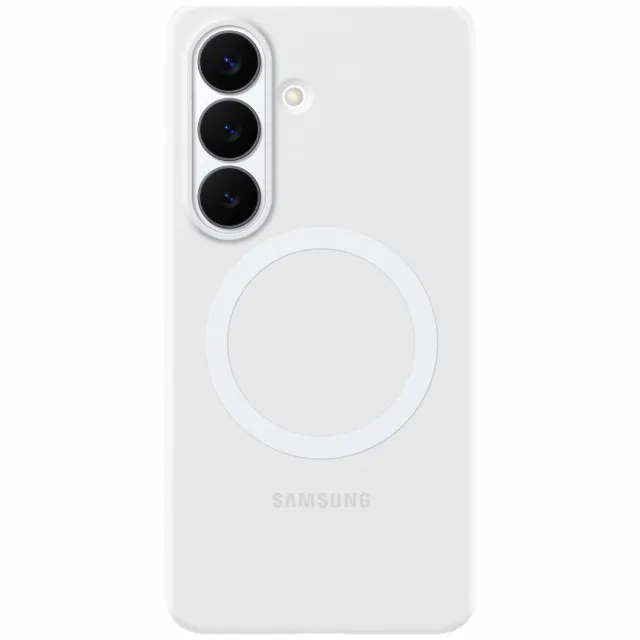 Samsung Silicone Magnet Telefoonhoesje Voor Samsung Galaxy S26 Wit White