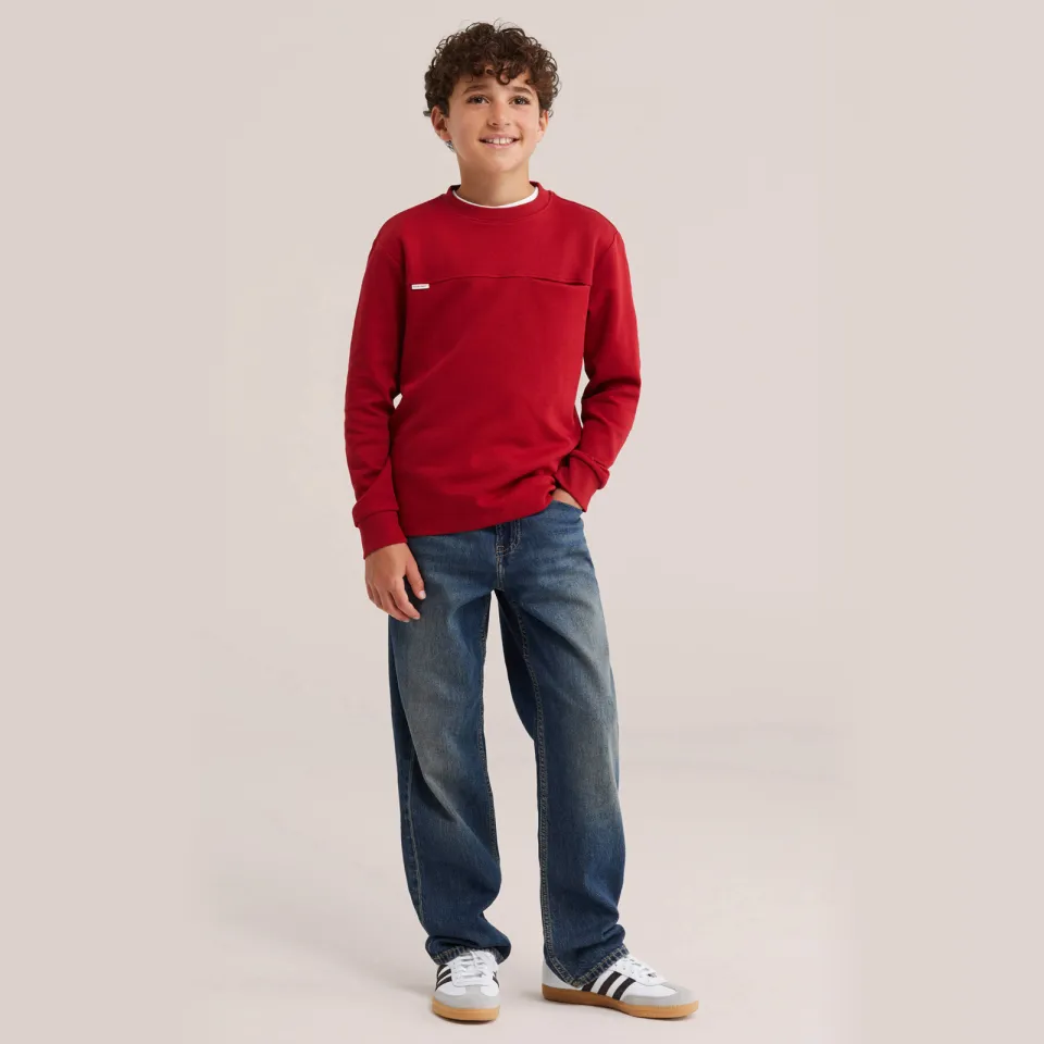 WE Fashion longsleeve rood, foto 4