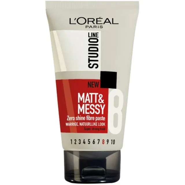 L'oréal Studio Line Matt & Messy Zero Shine fibre paste